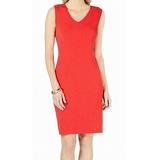 Women's Dress Red Sheath Lace Up Shoulder $145 XL