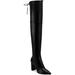 Marc Fisher Womens Vany 2 Faux Leather Over-The-Knee Dress Boots