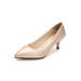 LUXUR WOMENS BRIDAL SHOES LADIES WEDDING BRIDESMAID STILETTO LOW MID HEEL SHOES SLIP ONS