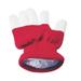 Red 1pcs Halloween Children LED Gloves Keep Warm Gloves LED Gloves 7 Light Modes Finger Light Finger Toys Party Supplies(random Style)
