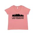 Inktastic Las Vegas Nevada City Skyline Adult Women's Plus Size T-Shirt Female