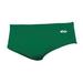 Dolfin Solid Racer Men's Brief Swimsuit in Green Size 26