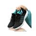 LUXUR Ladies Breathable Sport Trainers Gym Joggers Sneakers Lace Up Walking Shoes