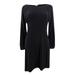 Tommy Hilfiger Women's Contrast Split-Sleeve Jersey Dress