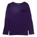 Lauren Ralph Lauren Womens Long Sleeves Velvet Blouse