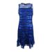 Calvin Klein Women's Sequined A-Line Dress