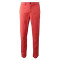 Michael Kors Men's Garment Dyed Slim Fit Flat Front Chino Pants