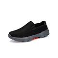 LUXUR Mens Casual Shoes Slip On Outdoor Sneakers Breathable Hiking Climbing Shoes