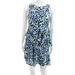 Lauren Ralph Lauren Green Label Women's Shift Dress Blue Green Size 2P