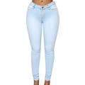 Skinny Denim Jeans Jeggings Stretch Pants High Waist Casual Trousers