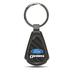 Ford F-150 2015 Real Black Carbon Fiber Gunmetal Black Metal Teardrop Key Chain