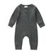 Emmababy Newborn Infant Baby Boy Girl Knitted Romper Bodysuit Jumpsuit Clothes Outfit