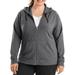 Women's Plus-Size Slub French Terry Zip Hood