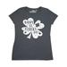 Inktastic Happy St. Patrick's Day Shamrock Silhouette in White Adult Women's T-Shirt Female