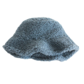 Adults Bucket Hat, Unisex Solid Color Fisherman Cap Woolen Hat for Autumn Winter, Yellow/Blue/Khaki/Black/Coffee/Beige