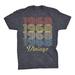 52Nd Birthday Gift T-Shirt - Retro Birthday - Vintage 1968-004-Dk. Heather-Md