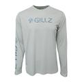 GILLZ Men's LS UV Contender , Color: High Rise Grey , Size: XL (GMLSUVCont-HRG-XL)