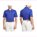 Polo Ralph Lauren Golf Solid Lisle Short-Sleeve Polo Shirt Royal Blue 2XL