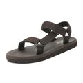 NORTIV 8 Mens Adjust Strap Sandals Open Toe Outdoor Sandals Casual Sports Beach Shoes 181114M COFFEE Size 11