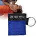 Tebru One-Way Valve Emergency CPR First Aid Mask Keychain Health Care Tool, CPR Mask, CPR Keychain Mask