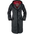 Musterbrand GRAY Assassin's Creed Syndicate Evie Hooded Coat, US Small