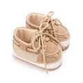 Luxsea Spring Infant Sneaker Baby Boy Toddler First Walkers Stitching Straps Soft Bottom Non-slip Casual Shoes