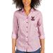 North Carolina Central Eagles Antigua Women's Structure Button-Up Long Sleeve Shirt - Maroon/White