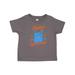 Inktastic Hanukkah Llama Happy Llamakkah Toddler Short Sleeve T-Shirt Unisex Charcoal 5/6T