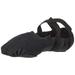 Bloch Men's Dance Synchrony Split Sole Stretch Canvas Ballet Slipper/Shoe, Black, 10 D US