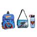 Warner Bros Super Man Toddler 12" Backpack w Lunch Case + Bonus Cup - Fast Shipping