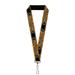 tiger eyes inside open zipper tiger print lanyard