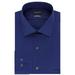 Van Heusen Mens Regular Fit Flex Collar Dress Shirt, MIdnight 14.5 32/33