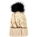 SOCKS'NBULK Winter Beanies, Wholesale Bulk Cold Weather Thermal Warm Stretch Skull Cap, Mens Womens Unisex Hat (Beige)