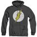 DC Comics Flash Fl Classic Adult Heather Hoodie Sweatshirt Black