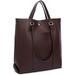 Montana West Soft Leather Tote Bag for Women Basic Top Handle Handbags Large Solid Shoulder Bags