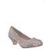 Jemma by Forever Link, Children Girl Rhinestone Crystal Glitter Pump For Wedding & Parties