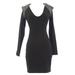 VENA CAVA Women's Black Pete Rock Long Sleeve Dress 60801