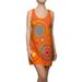 Summer Dresses for Women 2021 Orange Summer Mini Dress for Women Casual Summer Beach Dresses for Women