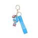 MINISO Avengers Captain Marvel Keychain Fashion Metal Wristlet Key Ring Chain Collection for Girls Boy Women