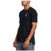 Nike Basketball Tee Men's Size M Air 92 Stripe Athletic T-Shirt 806960 010 Black - Medium