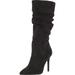 Jessica Simpson Womens Lamira Slouchy Stilettos Mid-Calf Boots