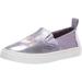 TOMS Kids Girls Luca Little Kid/Big Kid Orchid Foil Canvas 6 Big Kid M