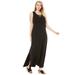 Jessica London Women's Plus Size Lace Up Maxi Dress