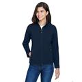 The Ash City - Core 365 Ladies' Cruise Two-Layer Fleece Bonded SoftÂ Shell Jacket - CLASSIC NAVY 849 - L