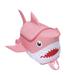 Kids Shark Bookbag Burdenless Children's Backpack Shoulder School Bag Satchel (Pink)