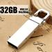 32GB USB 2.0 Metal Flash Pen Drive Storage Memory Keychain Thumb Stick Lock
