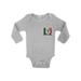 Awkward Styles Mexico Futbol Baby Bodysuit Long Sleeve Mexican Soccer Bodysuit for baby Mexico One Piece Top Mexico Soccer 2018 Baby Bodysuit Gifts from Mexico Mexican Flag One Piece Top