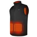 Men's Electric USB Heated Vest Padded Heating Jackets Coats Winter Thermal Heated Outerwear Carbon Fiber Wire Padded 5 District Fever Slim Fit Skiing Waterproof