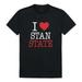 I Love CSUSTAN California State University Stanislaus Warriors T-Shirt Black XX-Large