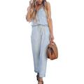 Women Sleeveless Denim Romper Jean Top Jeans Casual Jumpsuit